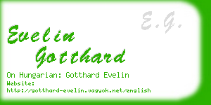 evelin gotthard business card